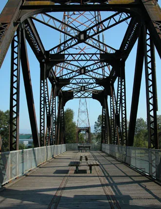 Mitchell Island Pier in Richmond, BC.