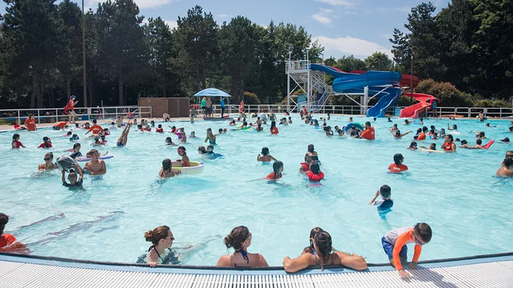 South Arm Outdoor Pool in Richmond, BC.