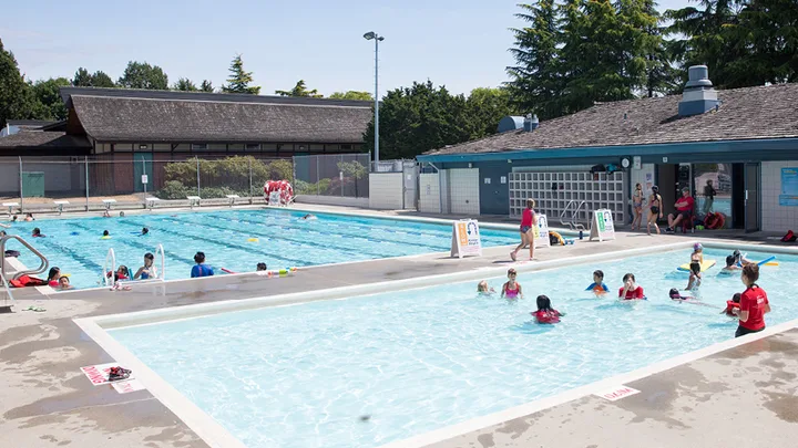 Steveston Outdoor Pool in Richmond, BC.