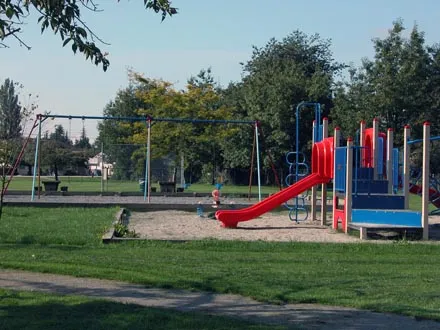 Hamilton VLA - southwest facing view of playground