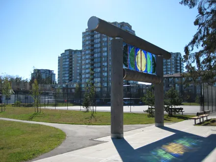 Katsura Park: view facing west