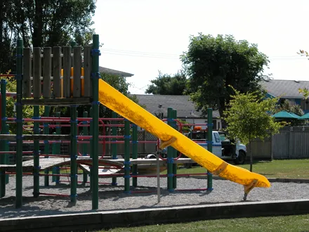 Kingswood School - southern playground near park entrance