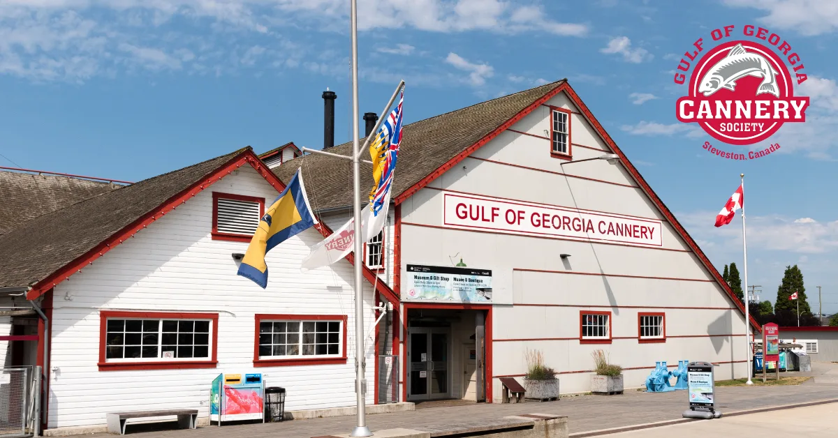 Exterior of the Gulf of Georgia Cannery in Steveston
